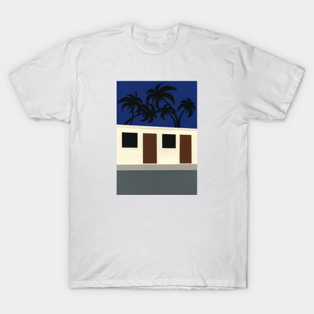 Broadway Motel Los Angeles II T-Shirt by Rosi Feist